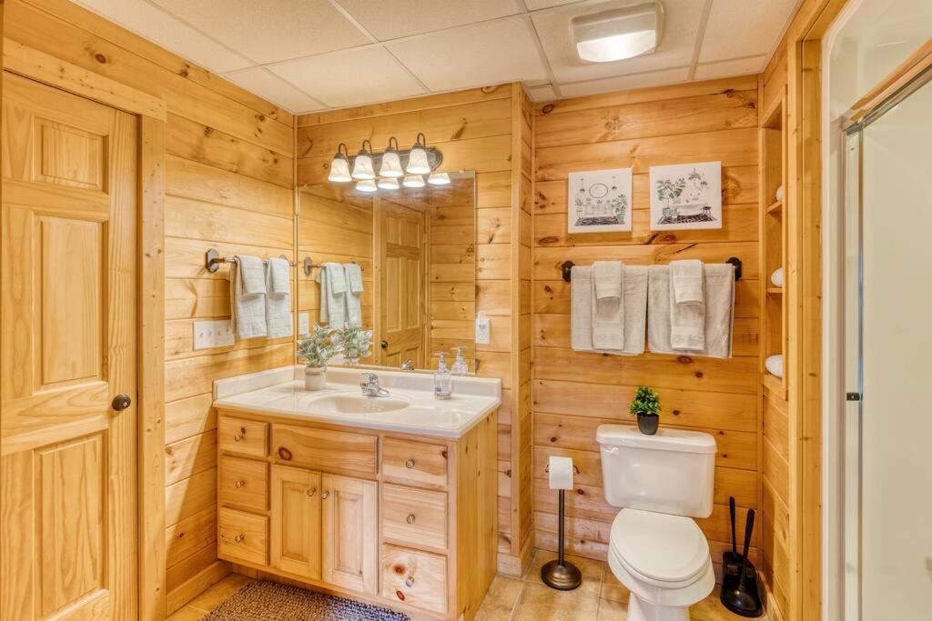 Mtn Cabin Sleeps 10 - 5 Mins To Fishing & Camping Ellijay Luaran gambar