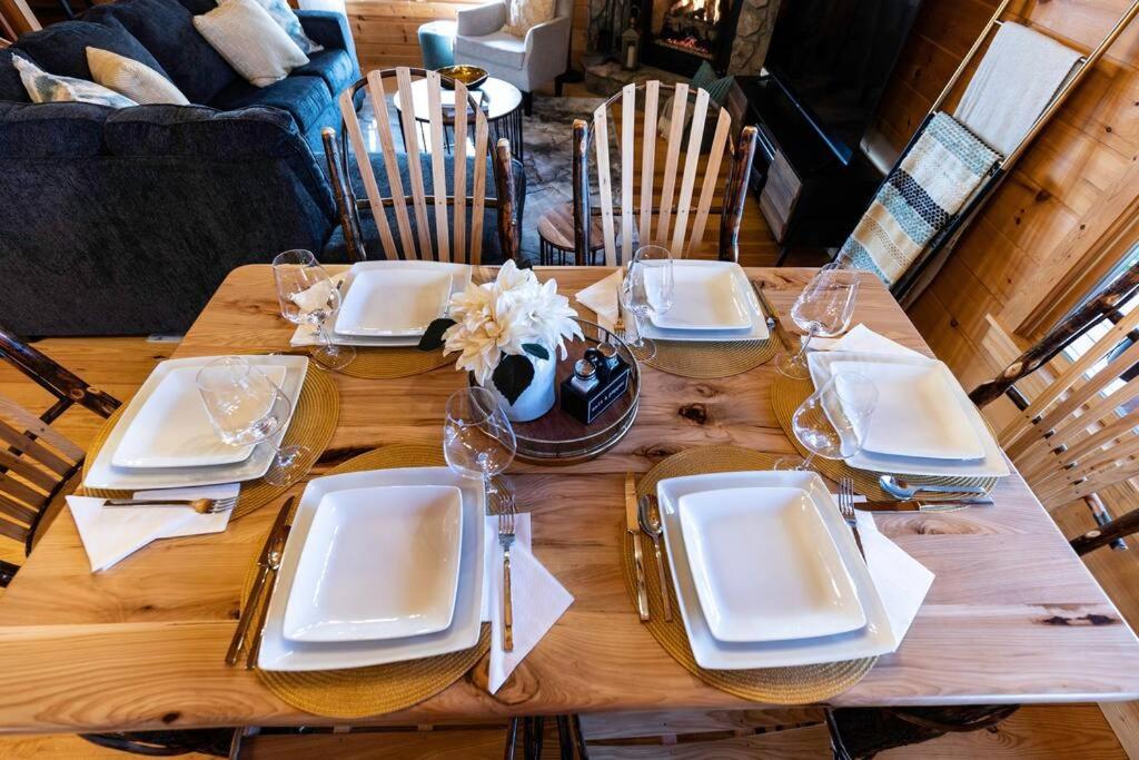 Mtn Cabin Sleeps 10 - 5 Mins To Fishing & Camping Ellijay Luaran gambar